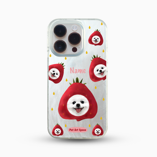 I Love Strawberry for 1 pet - IMD Double Layer Case