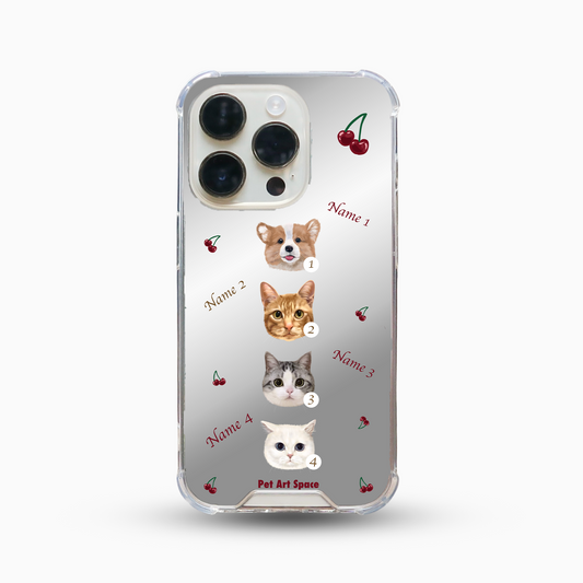 Cherry for 4 Pets - Mirror Case A