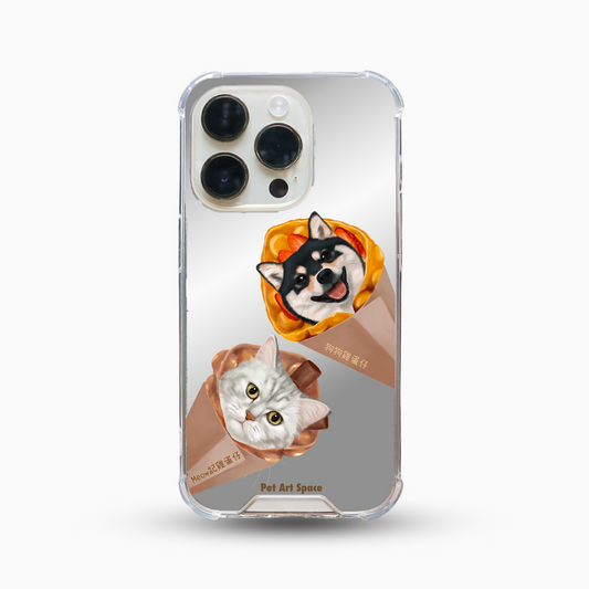 Waffle for 2 Pets - Mirror Case A