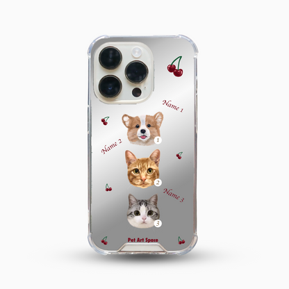 Cherry for 3 Pets - Mirror Case A