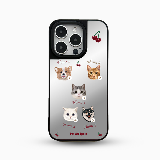 Cherry for 5 Pets - Mirror Case B MagSafe
