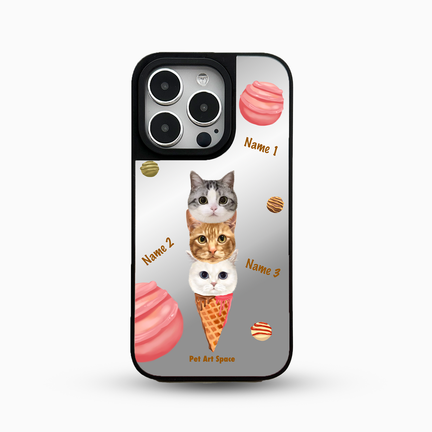 Ice Cream for 3 Pets - Mirror Case B MagSafe