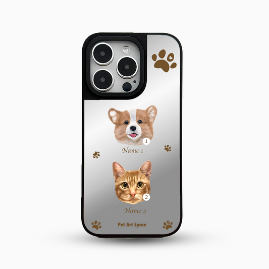 Paws B for 2 pets - Mirror Case B MagSafe