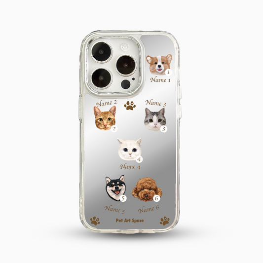 Paws for 6 Pets - Mirror Case C