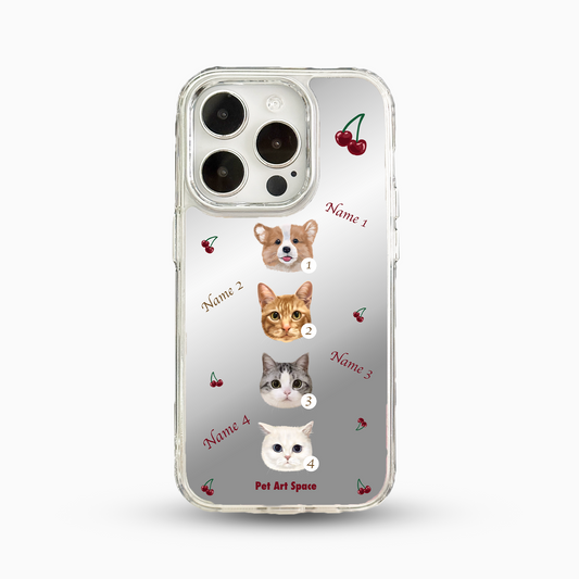 Cherry for 4 Pets - Mirror Case C