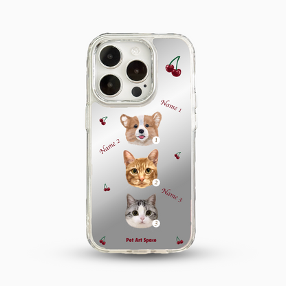 Cherry for 3 Pets - Mirror Case C