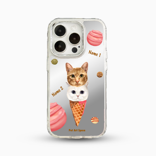 Ice Cream A for 2 Pets - Mirror Case C