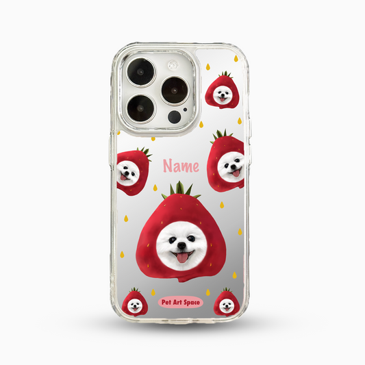 I Love Strawberry for 1 pet - Mirror Case C