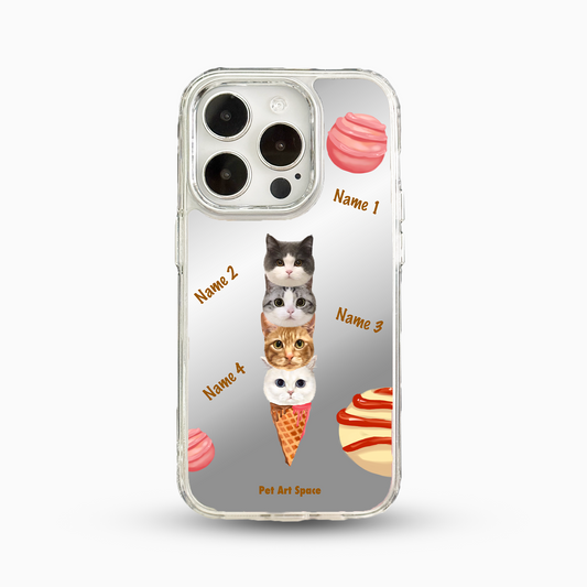 Ice Cream for 4 Pets - Mirror Case C