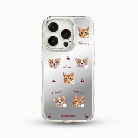 Cherry A for 2 Pets - Mirror Case C