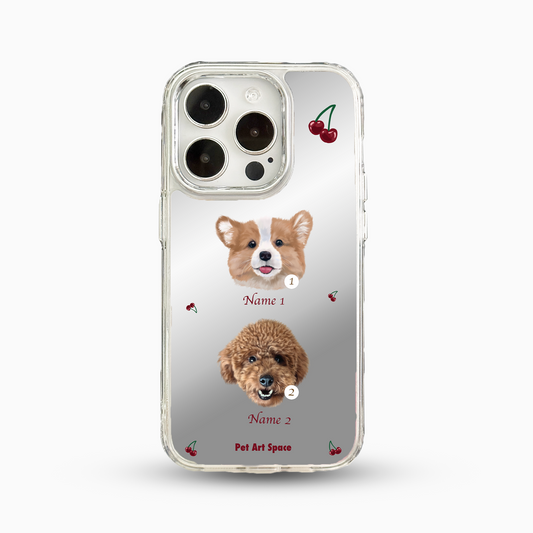Cherry B for 2 pets - Mirror Case C