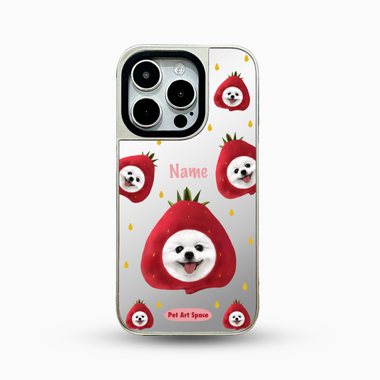 I Love Strawberry for 1 pet - Mirror Case D MagSafe