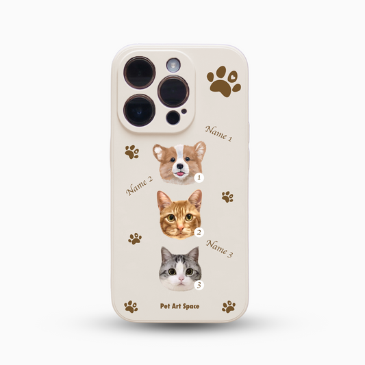Paws for 3 Pets - Silicone Case - Ivoy