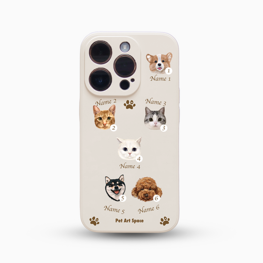 Paws for 6 Pets - Silicone Case - Ivoy